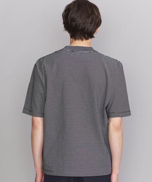 BEAUTY&YOUTH UNITED ARROWS（ビューティーアンドユースユナイテッドアローズ）の「BY モック ネック テーパード Tシャツ（Tシャツ/カットソー・メンズ・コバルトブルー/ホワイト/その他1・LARGE/X-LARGE/SMALL/MEDIUM）」の11枚目の写真
