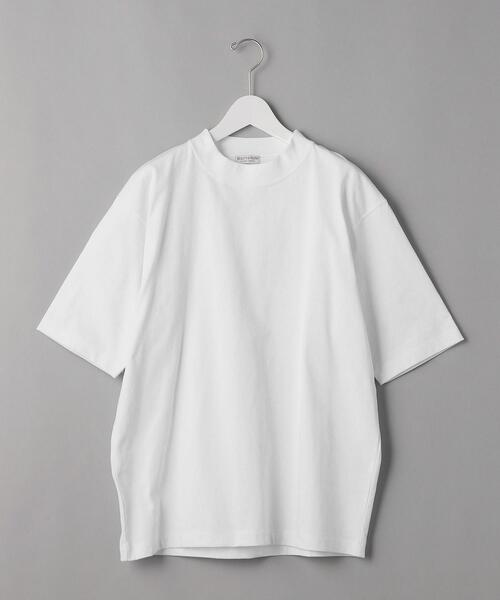 BEAUTY&YOUTH UNITED ARROWS（ビューティーアンドユースユナイテッドアローズ）の「BY モック ネック テーパード Tシャツ（Tシャツ/カットソー・メンズ・コバルトブルー/ホワイト/その他1・LARGE/X-LARGE/SMALL/MEDIUM）」の21枚目の写真