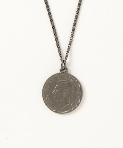 rovtski（ロフトスキー）の「Z)【LEF MADE】GRG19コインネックレス（ネックレス・レディース・シルバー/アンティークゴールド/アンティークシルバー/ゴールド/シャンパン/ブラック・FREE）」の2枚目の写真