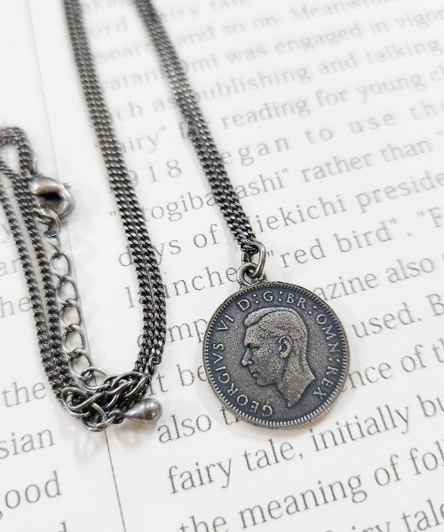 rovtski（ロフトスキー）の「Z)【LEF MADE】GRG19コインネックレス（ネックレス・レディース・シルバー/アンティークゴールド/アンティークシルバー/ゴールド/シャンパン/ブラック・FREE）」の10枚目の写真