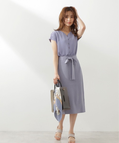 PROPORTION BODY DRESSING（プロポーションボディドレッシング）の「レースショルダーブラウス / 1211110508（シャツ/ブラウス・レディース・ホワイト/ピンク/ブルー・FREE）」の11枚目の写真