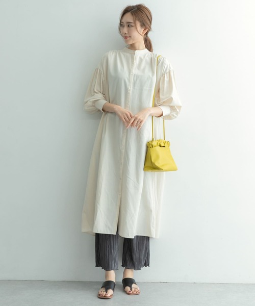 RODE SKO（ロデスコ）の「FLORA フリルハンドルショルダーバッグ（ショルダーバッグ・レディース・グレー/マスタード・ONE）」の11枚目の写真