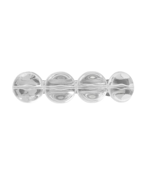 MURUA（ムルーア）の「クリアサークルバレッタ（バレッタ/ヘアクリップ・レディース・クリア・FREE）」の4枚目の写真