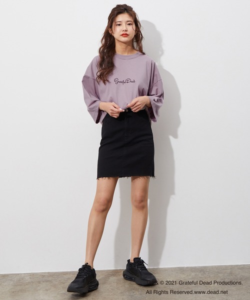 JUNRED（ジュンレッド）の「GRATEFUL DEADサークルバックプリント（Tシャツ/カットソー・メンズ・ホワイト/パープル/ブルー系その他2・M/L）」の12枚目の写真