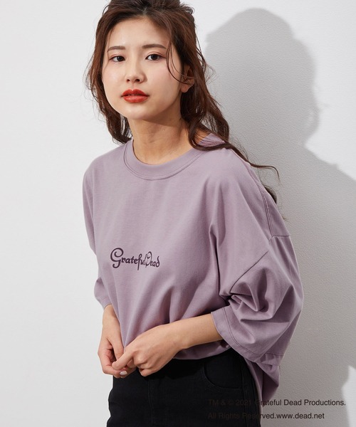 JUNRED（ジュンレッド）の「GRATEFUL DEADサークルバックプリント（Tシャツ/カットソー・メンズ・ホワイト/パープル/ブルー系その他2・M/L）」の10枚目の写真