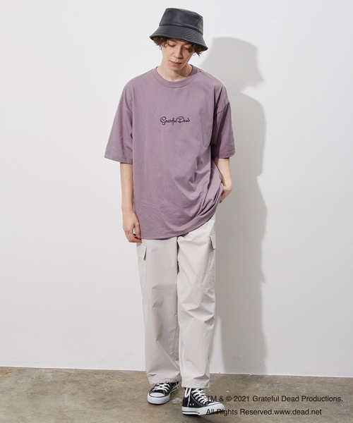 JUNRED（ジュンレッド）の「GRATEFUL DEADサークルバックプリント（Tシャツ/カットソー・メンズ・ホワイト/パープル/ブルー系その他2・M/L）」の17枚目の写真