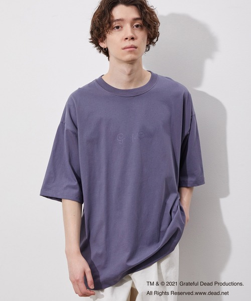 JUNRED（ジュンレッド）の「GRATEFUL DEADサークルバックプリント（Tシャツ/カットソー・メンズ・ホワイト/パープル/ブルー系その他2・M/L）」の18枚目の写真