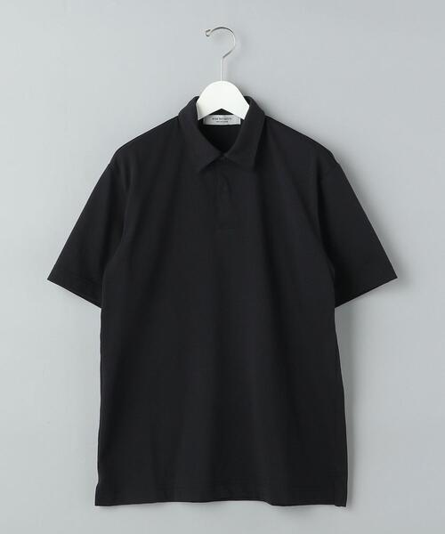 WORK TRIP OUTFITS GREEN LABEL RELAXING(ワークトリップアウトフィッツグリーンレーベル リラクシング)の「< 機能 / 抗菌 > WTO Clean スナップボタン ポロシャツ(ポロシャツ・メンズ・ホワイト/モカ/ブラック・X-LARGE/MEDIUM/SMALL/LARGE)」の16枚目の写真