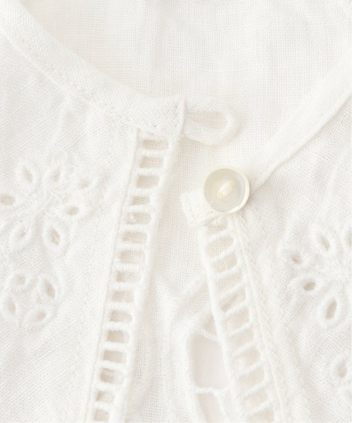JOURNAL STANDARD relume（ジャーナルスタンダード　レリューム）の「リネンカットワーク刺繍付け襟（その他小物・レディース・ホワイト・FREE）」の5枚目の写真