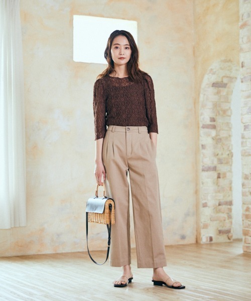 Andemiu（アンデミュウ）の「クリアフラットサンダル948829（サンダル・レディース・ブラック/ブラウン/アイボリー・SMALL/MEDIUM/LARGE）」の7枚目の写真