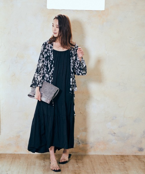 Andemiu（アンデミュウ）の「クリアフラットサンダル948829（サンダル・レディース・ブラック/ブラウン/アイボリー・SMALL/MEDIUM/LARGE）」の9枚目の写真