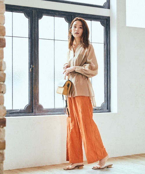 Andemiu（アンデミュウ）の「クリアフラットサンダル948829（サンダル・レディース・ブラック/ブラウン/アイボリー・SMALL/MEDIUM/LARGE）」の22枚目の写真