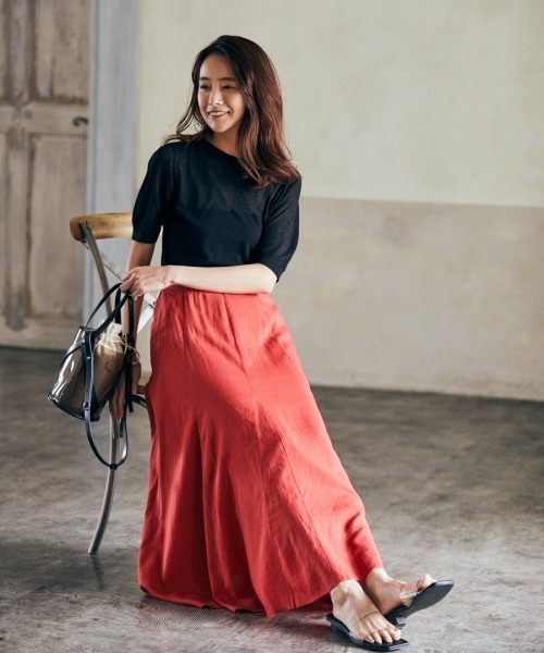 Andemiu（アンデミュウ）の「クリアフラットサンダル948829（サンダル・レディース・ブラック/ブラウン/アイボリー・SMALL/MEDIUM/LARGE）」の5枚目の写真