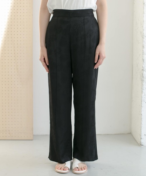 KBF（ケイビーエフ）の「ジャガードイージーパンツ（その他パンツ・レディース・ブラック/グレー/アイボリー・ONE）」の15枚目の写真