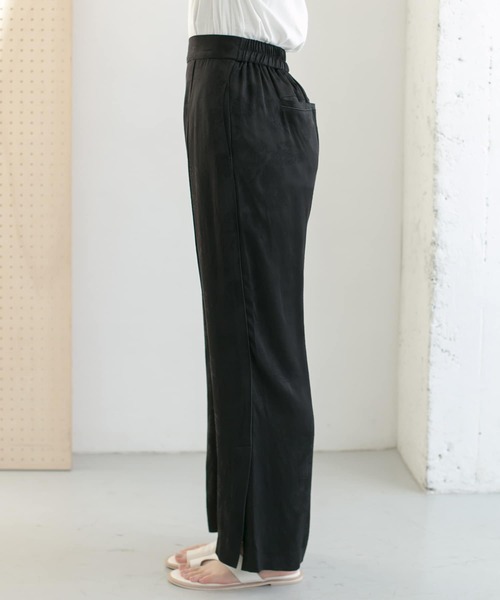 KBF（ケイビーエフ）の「ジャガードイージーパンツ（その他パンツ・レディース・ブラック/グレー/アイボリー・ONE）」の16枚目の写真