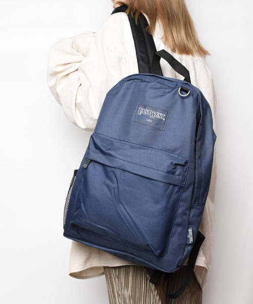 INNOCENT（イノセント）の「『East West U.S.A』ナイロンディバッグ（バックパック/リュック・メンズ・パープル/ブラウン/レッド/オリーブ/ピンク/オレンジ/グレイッシュベージュ/ネイビー/ブラック/ターコイズブルー/ベージュ・FREE）」の18枚目の写真
