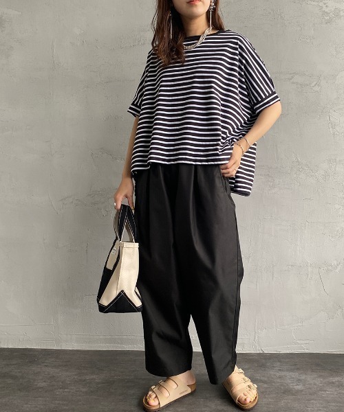 ORCIVAL（オーシバル）の「【FUDGE 10月号掲載】[ORCIVAL/オーシバル] 別注 キャンバストートバッグ（トートバッグ・レディース・ライトカーキ/アイボリー・ONE SIZE）」の6枚目の写真