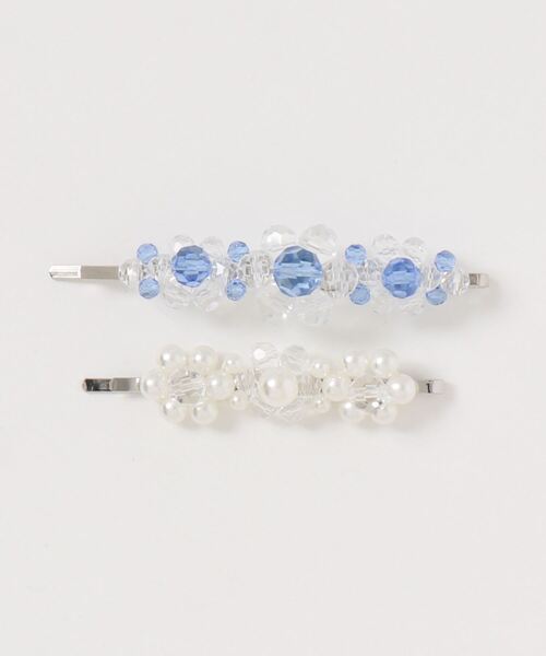 lala Born（ララボーン）の「パールビーズヘアピン（ヘアピン・レディース・ブルー/グリーン・FREE）」の4枚目の写真