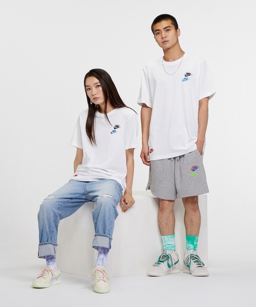 NIKE（ナイキ）の「ナイキ スポーツウェア メンズ Tシャツ / ルーズシルエット ユニセックス / NIKE（Tシャツ/カットソー・メンズ・パープル系その他/ブラック/ホワイト・M/L/S/2XL/XL/XS）」の15枚目の写真