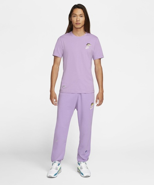 NIKE（ナイキ）の「ナイキ スポーツウェア メンズ Tシャツ / ルーズシルエット ユニセックス / NIKE（Tシャツ/カットソー・メンズ・パープル系その他/ブラック/ホワイト・M/L/S/2XL/XL/XS）」の22枚目の写真