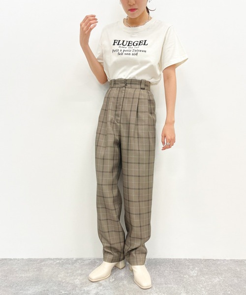 ちゃむ Heather（ヘザー）の「デイリーセットアップアソートタックパンツ