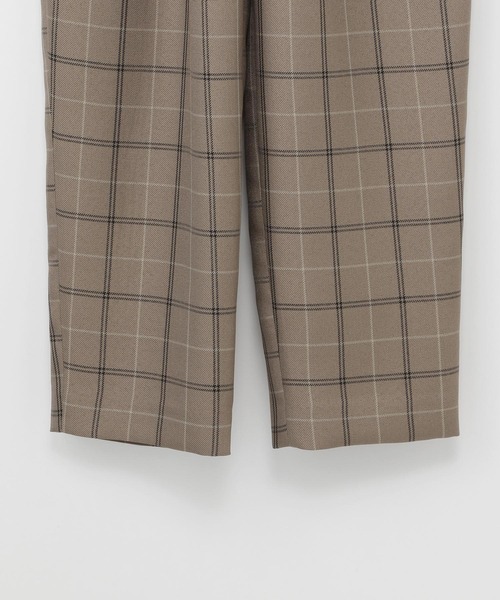 Heather（ヘザー）の「デイリーセットアップアソートタックパンツ