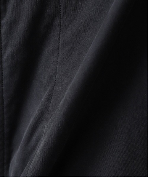 JOURNAL STANDARD relume（ジャーナルスタンダード　レリューム）の「オーバーサイズ シャンブレー ステンカラーコート（ステンカラーコート・メンズ・ベージュ/ネイビー/カーキ・MEDIUM/LARGE）」の14枚目の写真