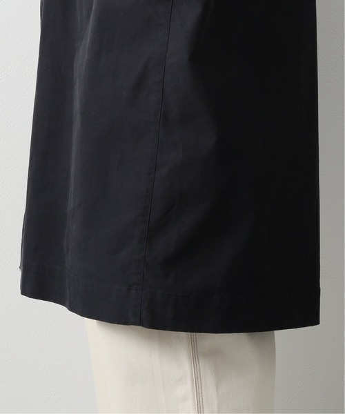 JOURNAL STANDARD relume（ジャーナルスタンダード　レリューム）の「オーバーサイズ シャンブレー ステンカラーコート（ステンカラーコート・メンズ・ベージュ/ネイビー/カーキ・MEDIUM/LARGE）」の11枚目の写真