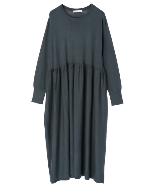 AMERICAN HOLIC(アメリカンホリック)の「ドルマンギャザーニットワンピース(ワンピース・レディース・ブラック/イエロー/ブルー/テラコッタ・FREE)」の19枚目の写真