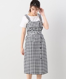 セール Simplicite シンプリシテェ レディース のワンピース ドレス ブラック 黒色系 チェック柄 通販 Zozotown