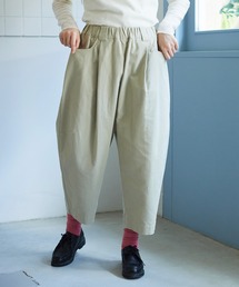 bulle de savon | モールスキン タックパンツ(その他パンツ)