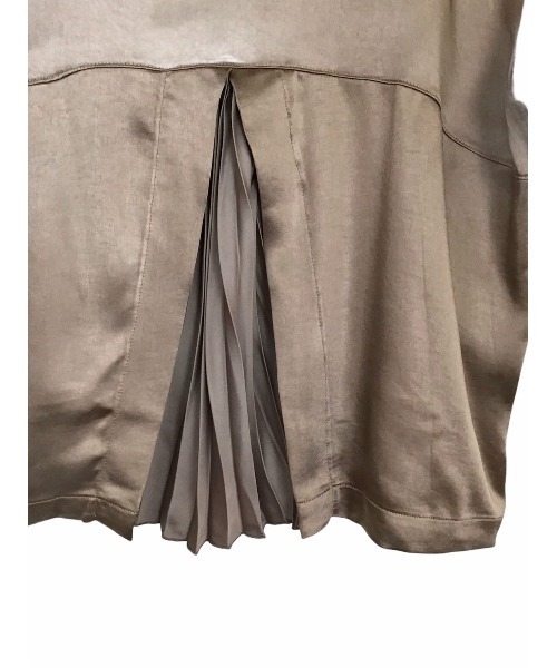 TEVALT（ヴァレット）の「バックプリーツプルオーバー（Tシャツ/カットソー・レディース・ブラック/モカ/グレー系・38）」の17枚目の写真