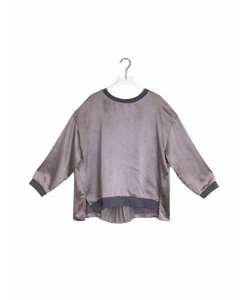 TEVALT（ヴァレット）の「バックプリーツプルオーバー（Tシャツ/カットソー・レディース・ブラック/モカ/グレー系・38）」の19枚目の写真