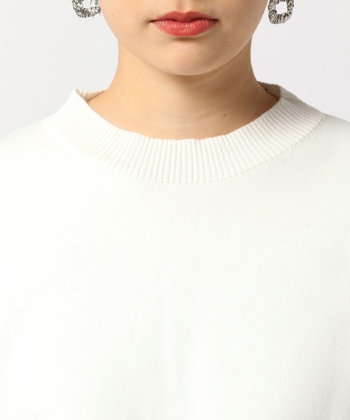 PAGEBOY（ページボーイ）の「ショートクループルオーバー（ニット/セーター・レディース・ブラック/オフホワイト/ブルー/グリーン/ピンク・FREE）」の18枚目の写真