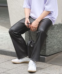 Wrangler | 【WEB/一部店舗限定】Wrangler LEATHER PANTS(その他パンツ)