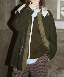 GLOSTER | 【BLAW×GLOSTER】リメイク ミリタリーボアライナー(モッズコート)