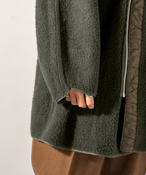 GLOSTER（グロスター）の「【BLAW×GLOSTER】リメイク ミリタリーボアライナー（モッズコート・メンズ・オリーブ・MEDIUM）」の12枚目の写真