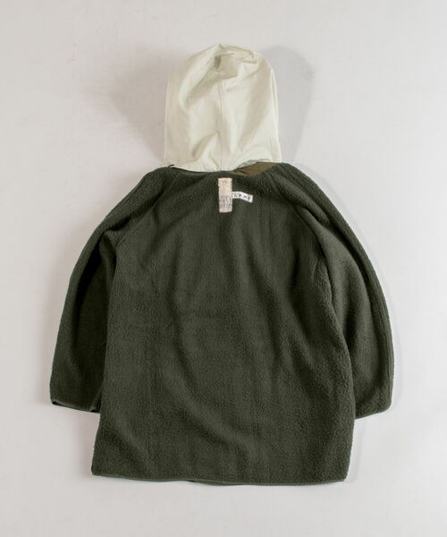 GLOSTER（グロスター）の「【BLAW×GLOSTER】リメイク ミリタリーボアライナー（モッズコート・メンズ・オリーブ・MEDIUM）」の17枚目の写真