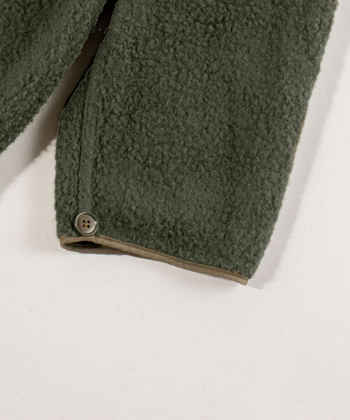 GLOSTER（グロスター）の「【BLAW×GLOSTER】リメイク ミリタリーボアライナー（モッズコート・メンズ・オリーブ・MEDIUM）」の20枚目の写真