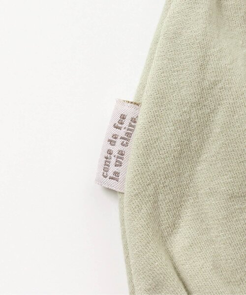 apres les cours（アプレレクール）の「WEB限定 にじいろ刺繍パーカー（パーカー・キッズ・ミント/ピンク/アイボリー/ブラウン・110/120/80/100/130/140/90）」の10枚目の写真