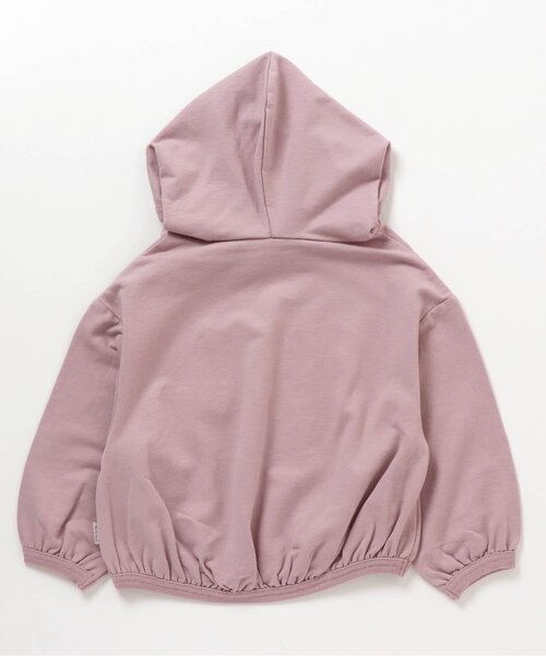 apres les cours（アプレレクール）の「WEB限定 にじいろ刺繍パーカー（パーカー・キッズ・ミント/ピンク/アイボリー/ブラウン・110/120/80/100/130/140/90）」の16枚目の写真