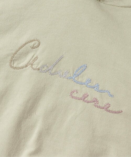 apres les cours（アプレレクール）の「WEB限定 にじいろ刺繍パーカー（パーカー・キッズ・ミント/ピンク/アイボリー/ブラウン・110/120/80/100/130/140/90）」の18枚目の写真