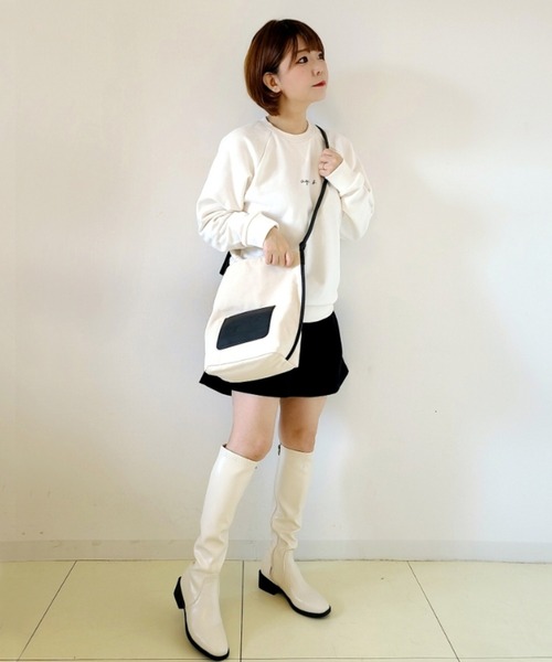 La-gemme（ラジェム）の「スクエアトゥロングブーツ（ブーツ・レディース・ホワイト/キャメル/ブラック・35/36/37/38/39/40）」の18枚目の写真