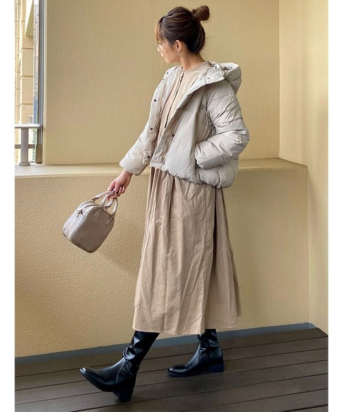 La-gemme（ラジェム）の「スクエアトゥロングブーツ（ブーツ・レディース・ホワイト/キャメル/ブラック・35/36/37/38/39/40）」の21枚目の写真