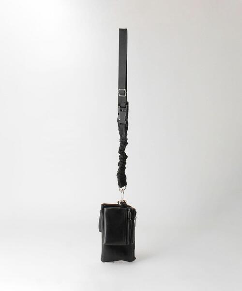 green label relaxing(グリーンレーベルリラクシング)の「<N/ordinary(ノーディナリー)>3P フェイクレザー ショルダーバッグ(ショルダーバッグ・メンズ・ブラック・FREE)」の12枚目の写真