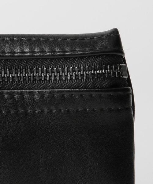green label relaxing(グリーンレーベルリラクシング)の「<N/ordinary(ノーディナリー)>3P フェイクレザー ショルダーバッグ(ショルダーバッグ・メンズ・ブラック・FREE)」の9枚目の写真