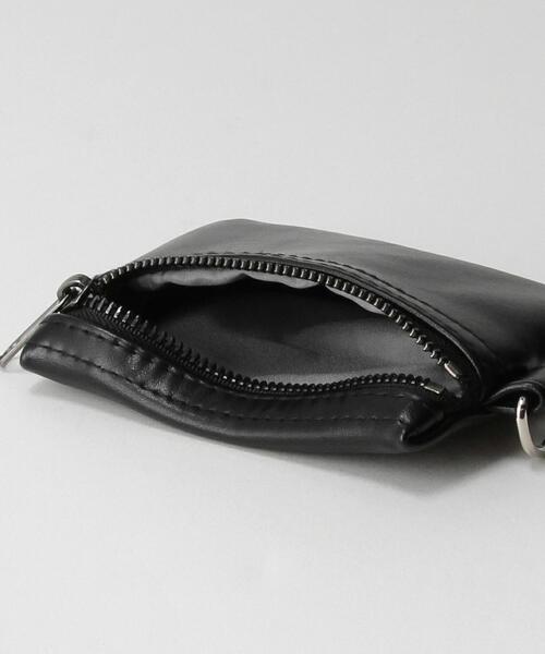 green label relaxing(グリーンレーベルリラクシング)の「<N/ordinary(ノーディナリー)>3P フェイクレザー ショルダーバッグ(ショルダーバッグ・メンズ・ブラック・FREE)」の6枚目の写真