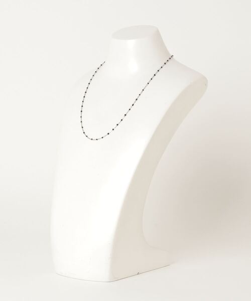 ANOTHERYOUTH（アナザーユース）の「【ANOTHERYOUTH/アナザーユース】beads chain necklace/ビーズ チェーンネックレス（ネックレス・メンズ・シルバー・ONE SIZE）」の8枚目の写真