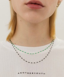 ANOTHERYOUTH | 【ANOTHERYOUTH/アナザーユース】beads chain necklace/ビーズ チェーンネックレス(ネックレス)