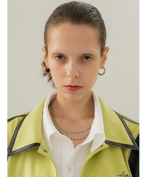 ANOTHERYOUTH（アナザーユース）の「【ANOTHERYOUTH/アナザーユース】beads chain necklace/ビーズ チェーンネックレス（ネックレス・メンズ・シルバー・ONE SIZE）」の11枚目の写真